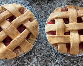 Faux Mini Cherry Pie