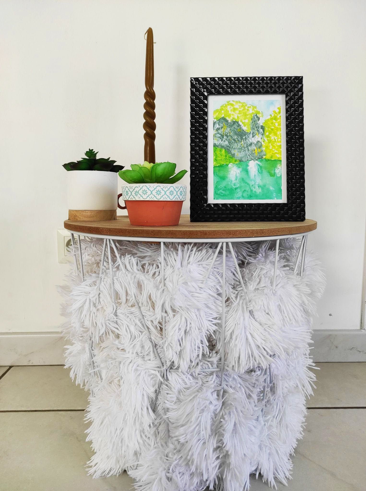 Petite Affiche, Dessin d'un Paysage de Thaïlande