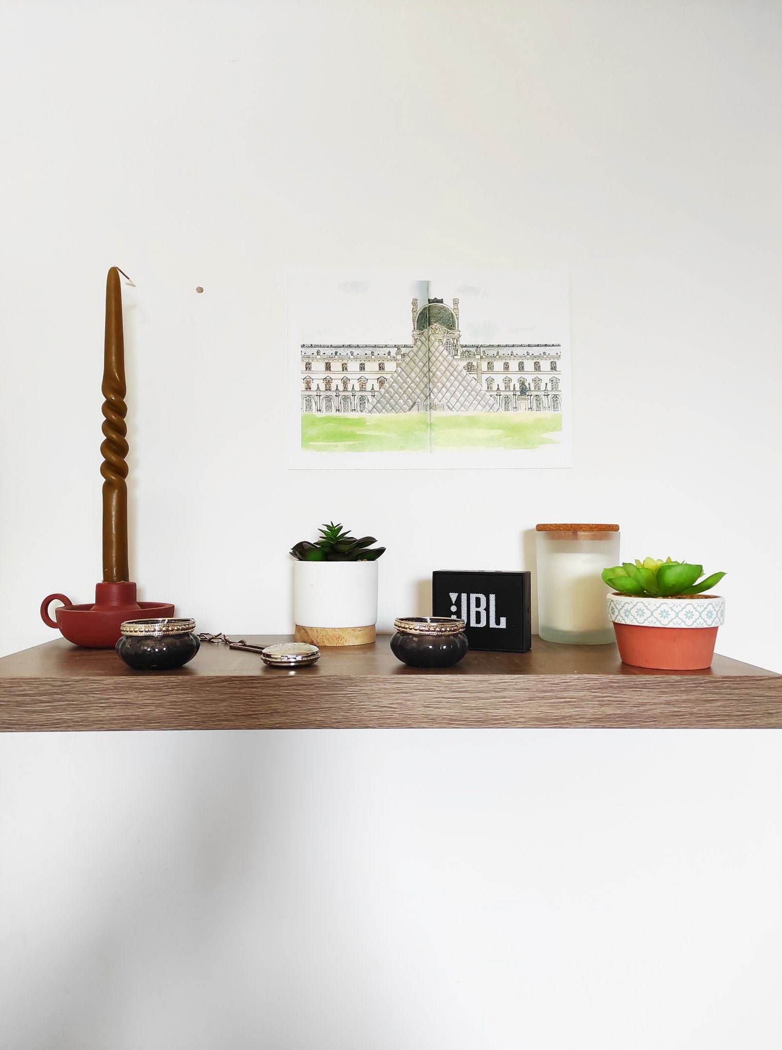 Affiche, Dessin Du Musée Louvres