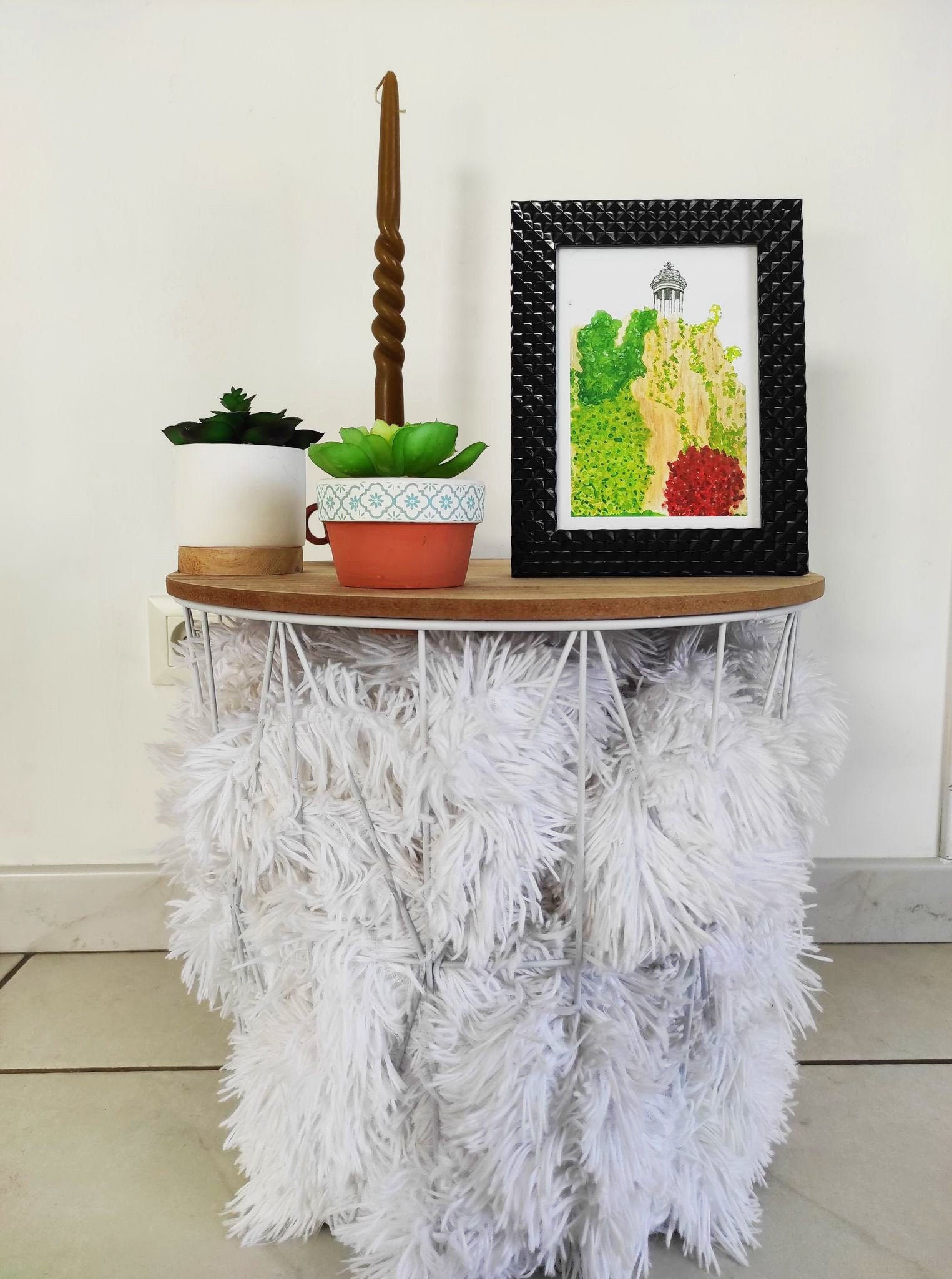 Petite Affiche, Dessin Du Parc Des Buttes Chaumont