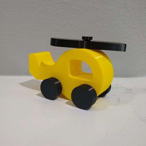 Toy Helicopter / Montessori Toy / 3D Printed