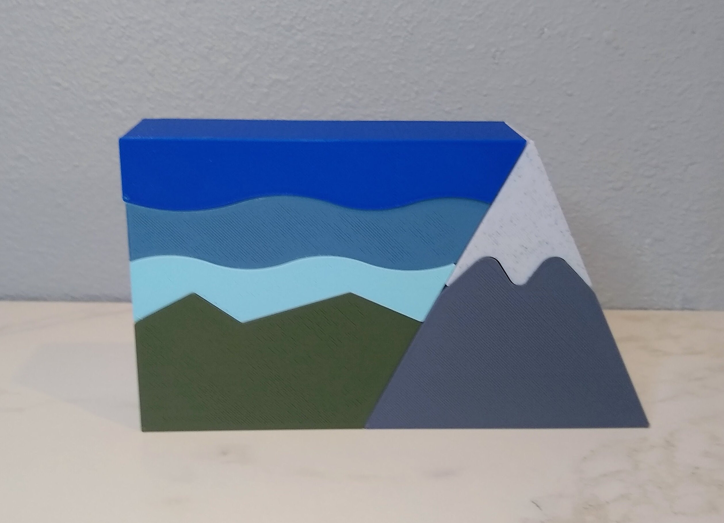Mountain Stacker / Montessori Toy / 6 Piece Set / 3D Printed
