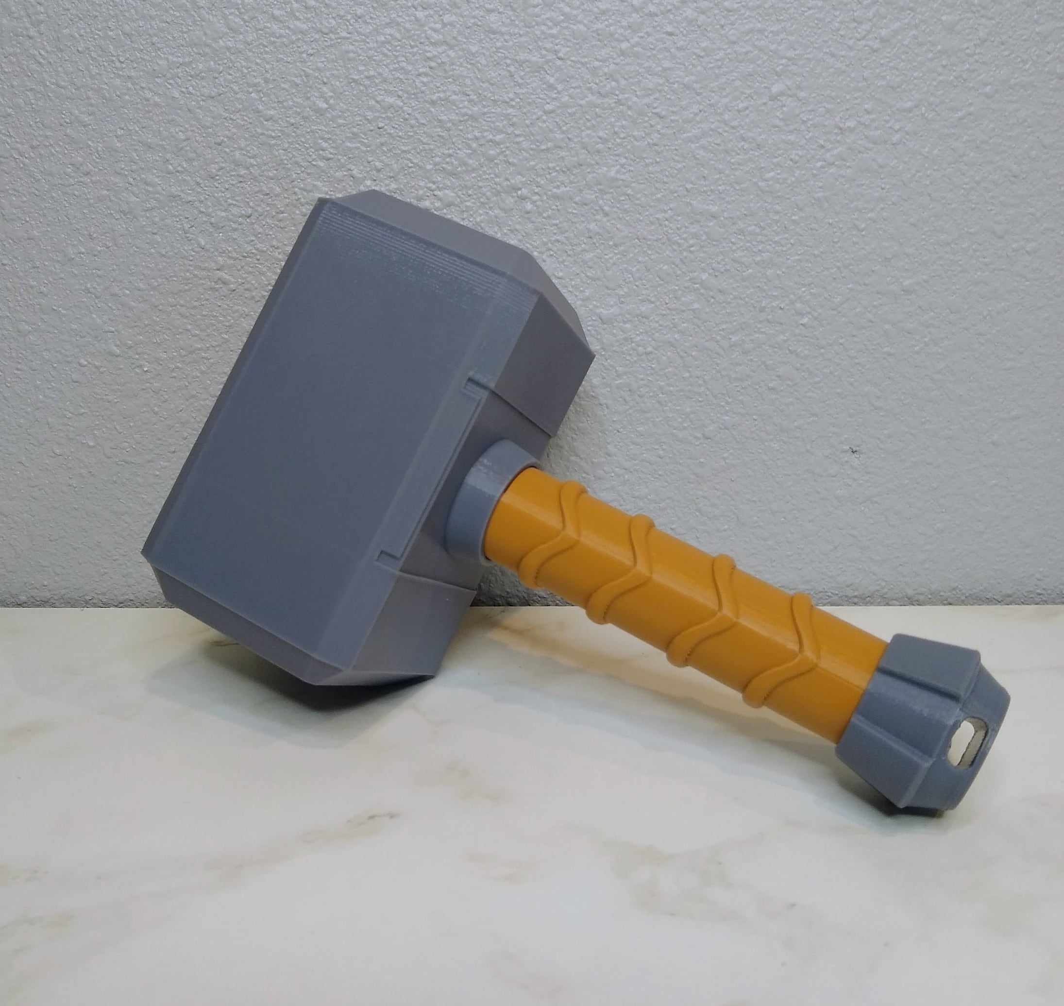 GOD OF WAR THOR HAMMER STL 3MF 3D PRINTING FILE LED COMPATIBLE 3D