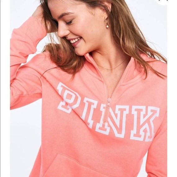 Victoria’s Secret PINK QUARTER-ZIP Pullover