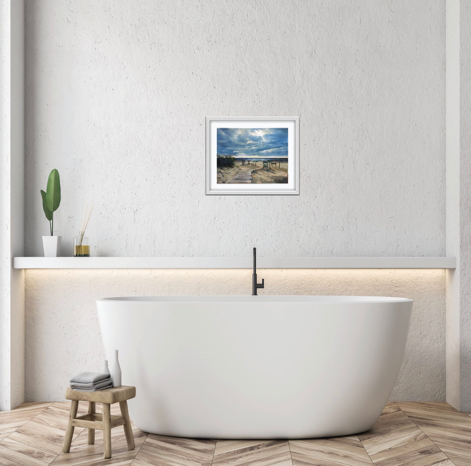 Beach Print Ocean Wall Art Printable Art Bathroom decor | Etsy