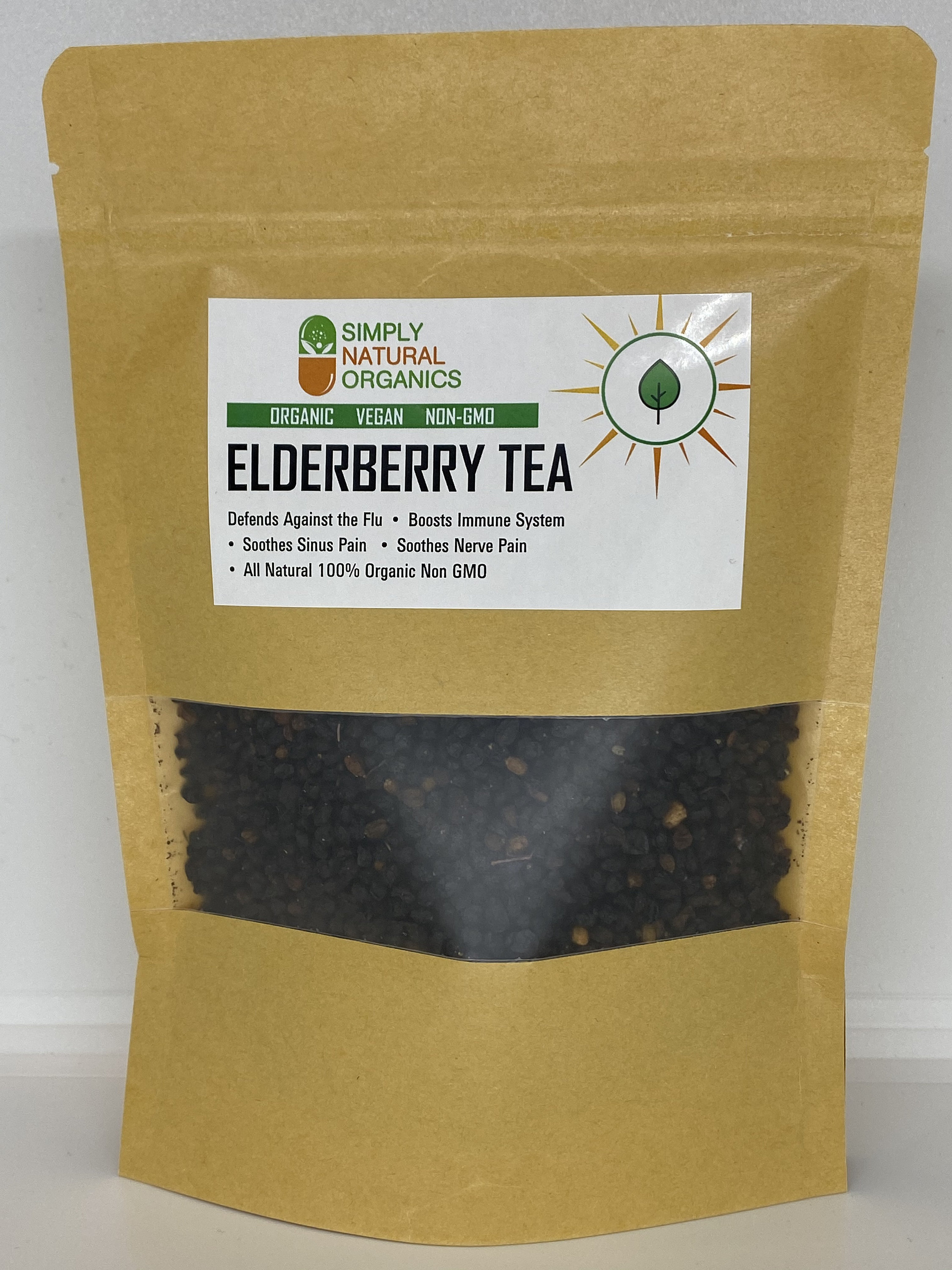 100 Natural dried organic Elderberry Tea for immune boost Etsy