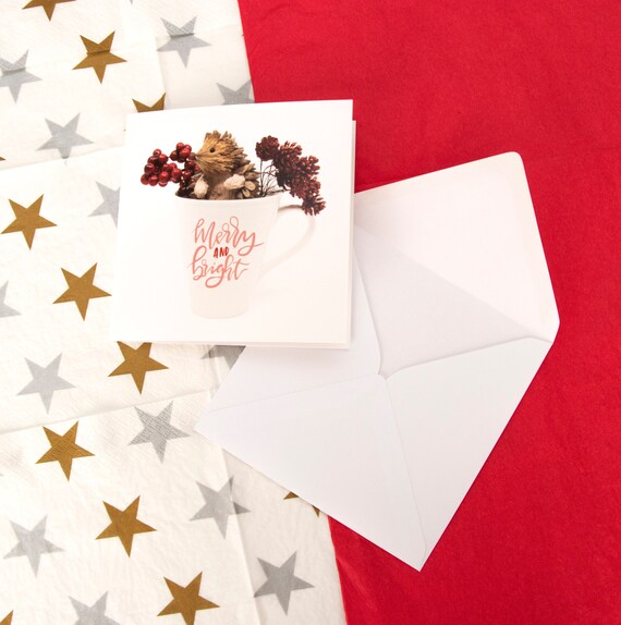 Merry & Bright Christmas Card