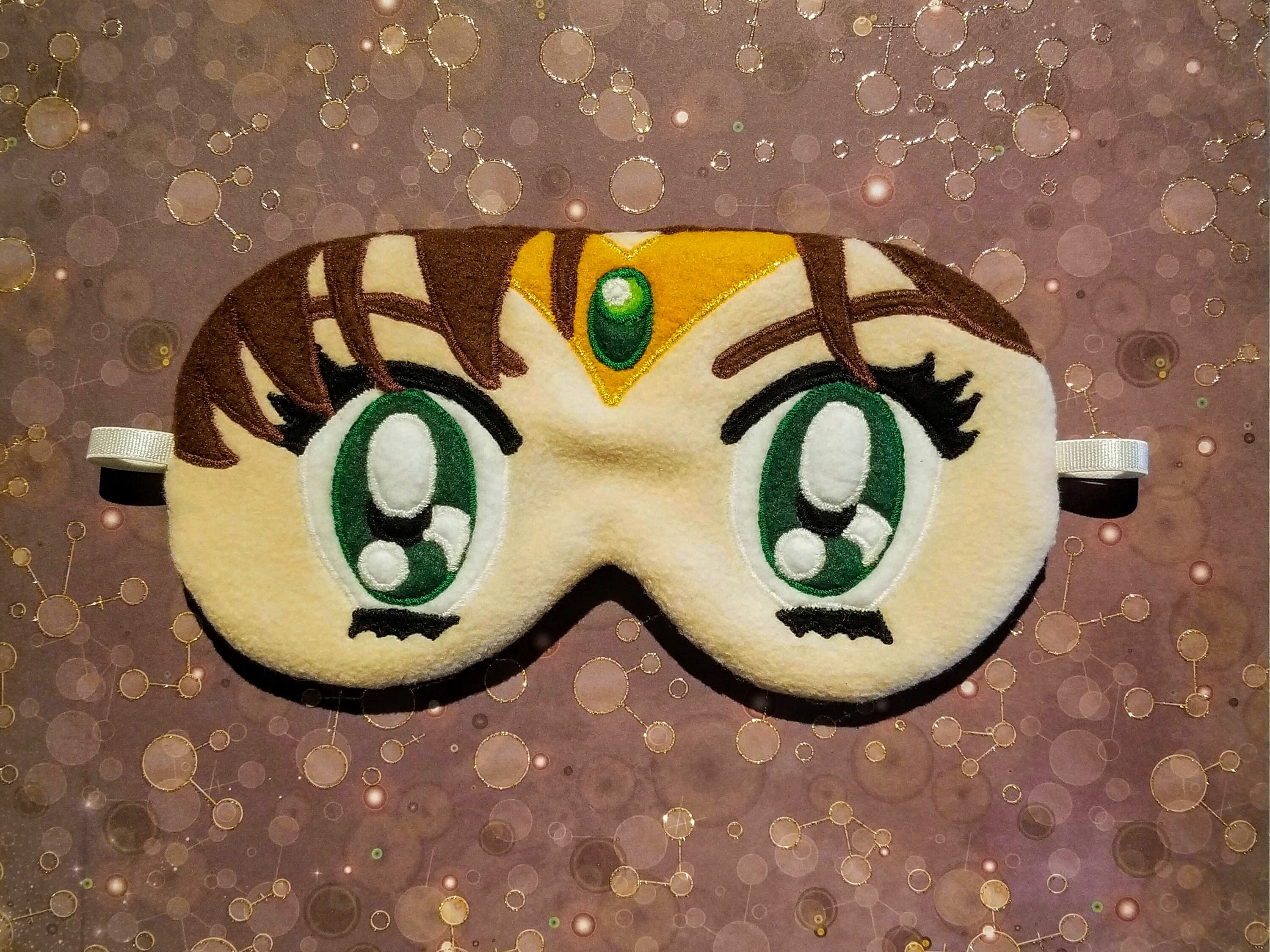 Anime Sleep Mask-Cosplay, Anime, Cozy Fleece, Anti-pill, Light Blocking Eye Mask