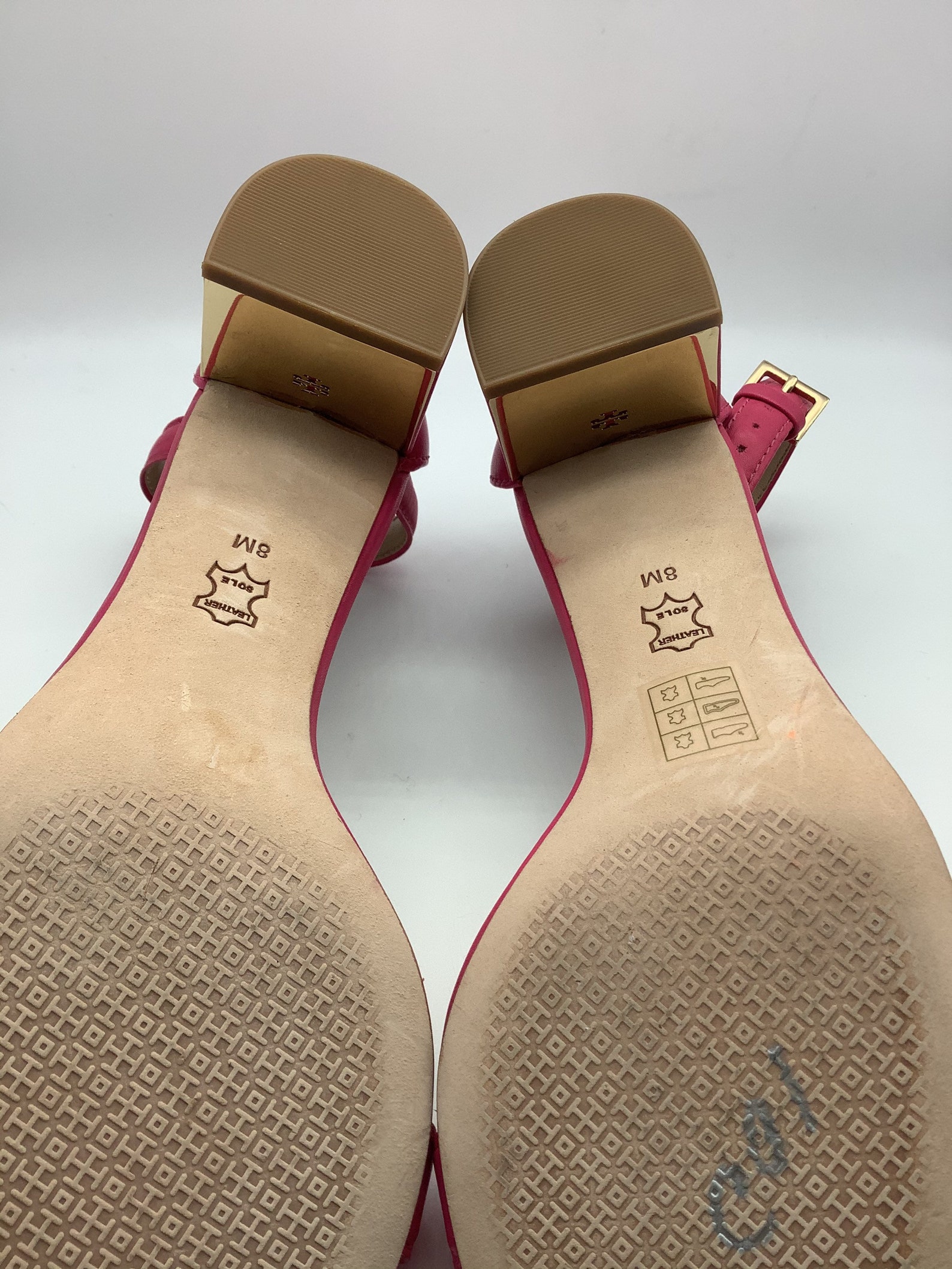 hot pink tory burch sandals
