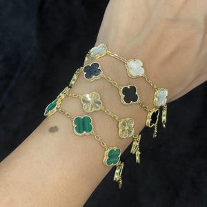 Solid gold bracelet
