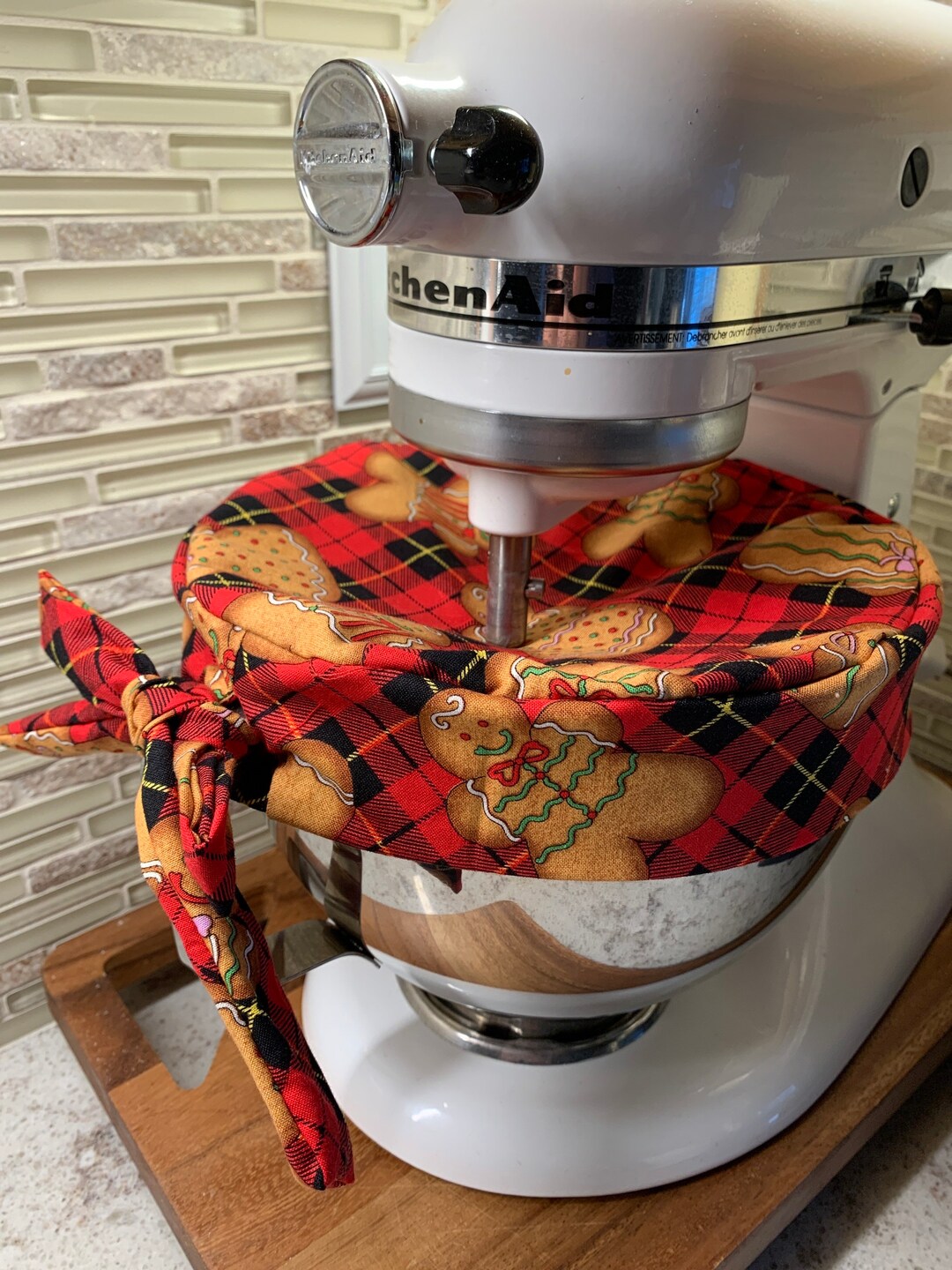 Holiday Theme Stand Mixer Bowl Cover Kitchen Aid Bowl Mixer Etsy
