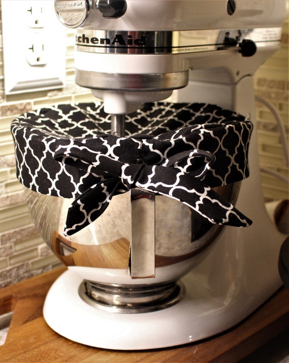 Stand Mixer Bowl Cover With Ribbon Exact Fit Kitchenaid Mixer Etsy