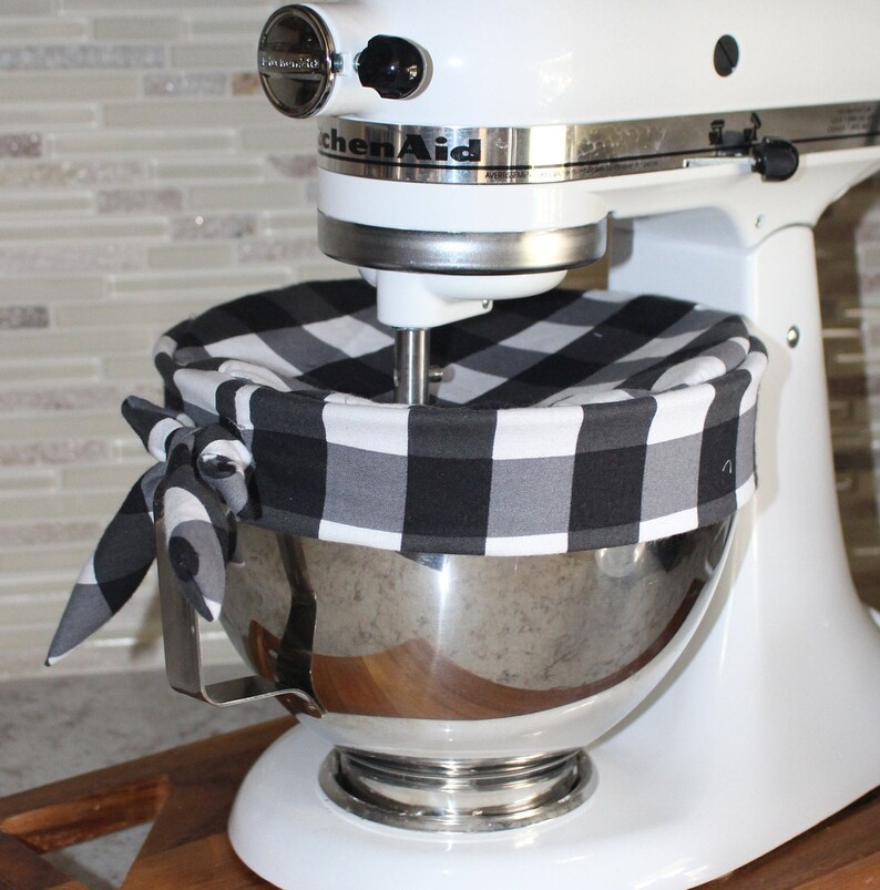 Stand Mixer Bowl Cover With Ribbon Exact Fit Kitchenaid Mixer Etsy