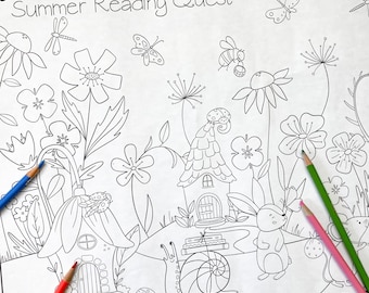 Summer Reading Chart, Summer Bucket list, Kids reading log, Kids reading chart, Book tracker Summer Activities, Reading Challenge