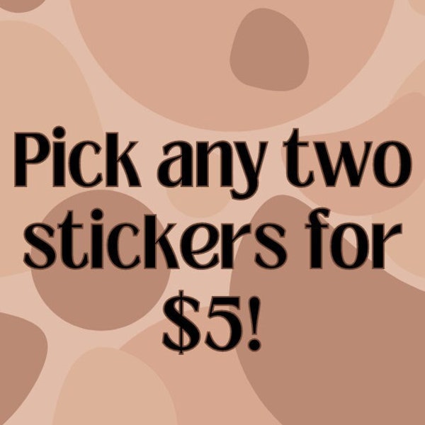 Sticker pack | Multiple sticker discount | Sticker set | Sticker collection