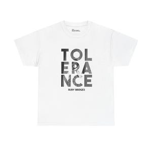 Ruby Bridges Toleranz Unisex T-Shirt | Schwarzes Geschichts-Shirt | Bürger- und Menschenrecht | Schuleinbindung | derWIDERSTAND.