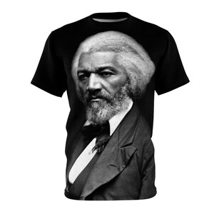 フレデリック・ダグラス、ユニセックスカットソーTシャツ（AOP）