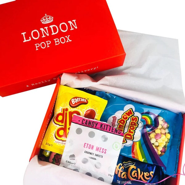 London Treats Box | London Box Gift | UK Gift | Present | Mystery Box | Care Package