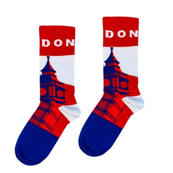 Big Ben London Socks London Souvenir London Gifts Etsy UK