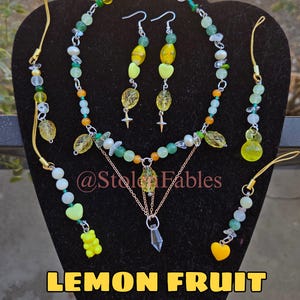 Lemon Fruit Accessory Set