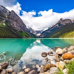 Lake Louise, Banff National Park, Canada.  Available in multiple formats.
