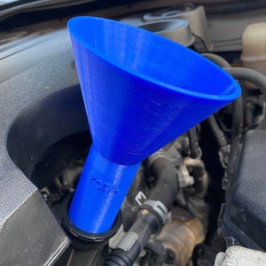 3D Printed Toyota Threaded Oil Fill Funnel "YOTA"