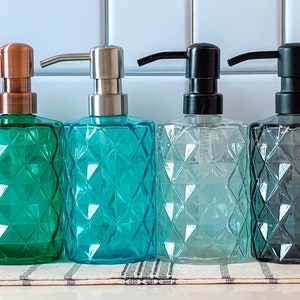 Glass Bottle Soap 