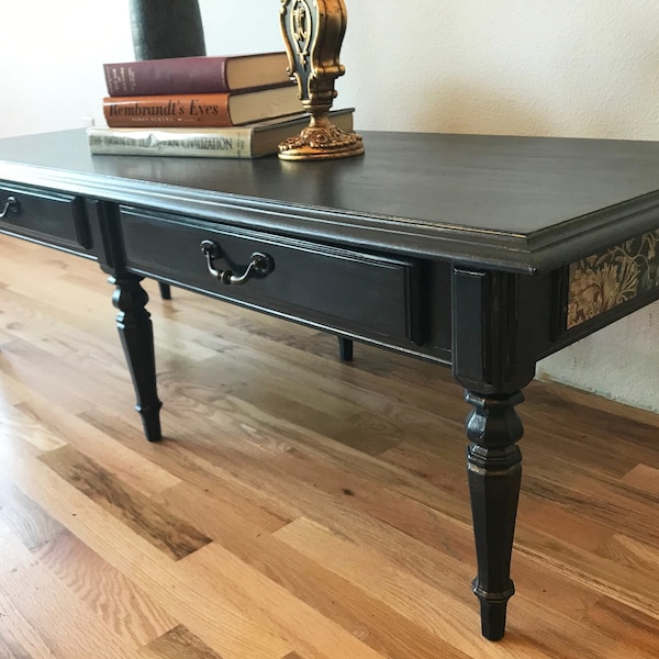 SOLD - Vintage Solid Maple Ethan Allen Coffee Table