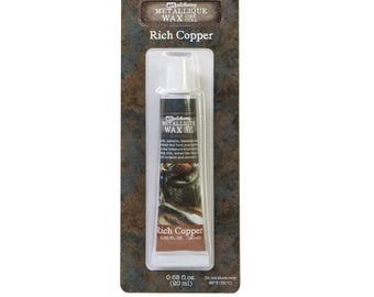 NEW - Art Alchemy - Metallique Wax - RICH COPPER .68OZ (20ML)