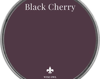 Black Cherry- Wise Owl Chalk Synthesis Paint