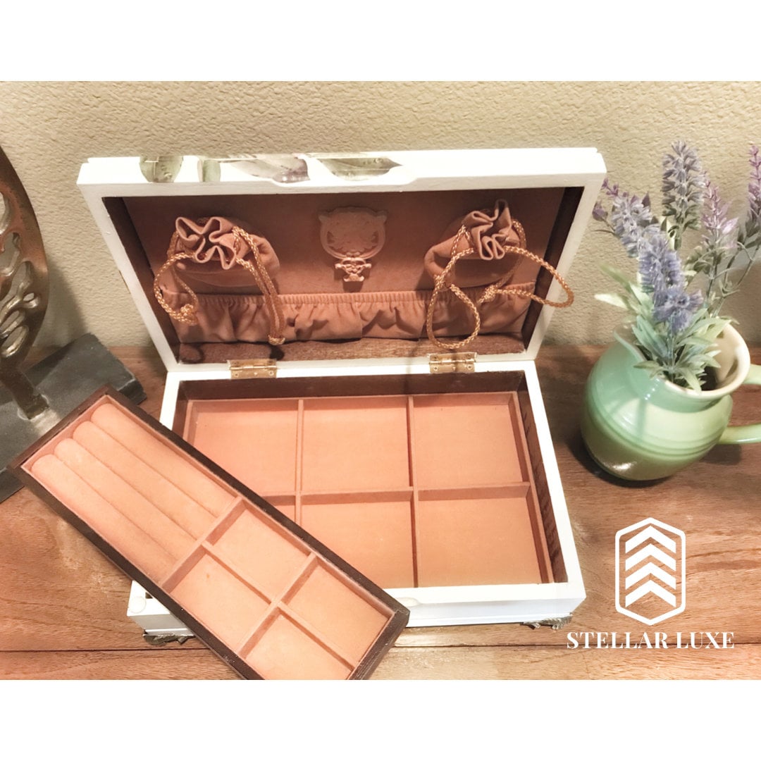 Floral Jewelry Box Etsy
