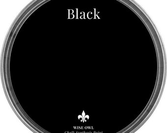 Black- Wise Owl Chalk Synthesis Paint