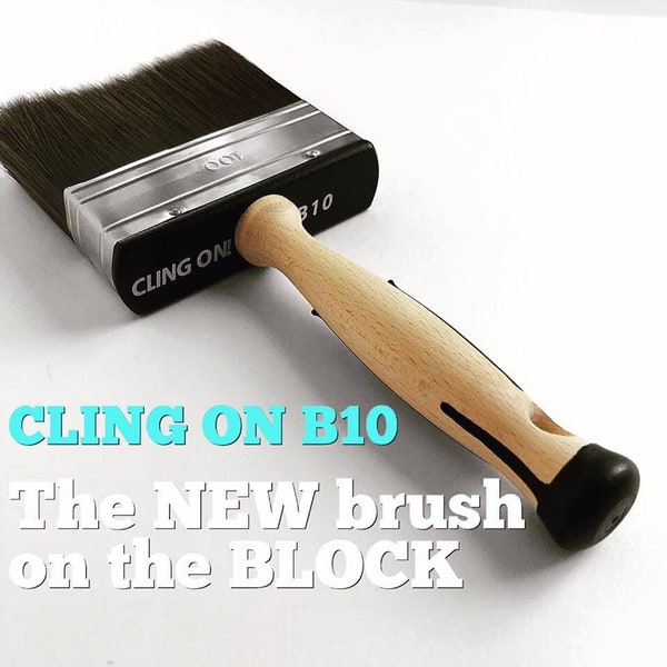 Cling On Block brush series!- Perfect for top coats, walls and varnishes.