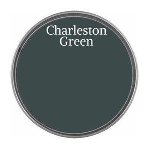 Charleston Green-One Hour Enamel Wise Owl Paint perfect for cabinets, furniture and walls. Quick drying and self leveling