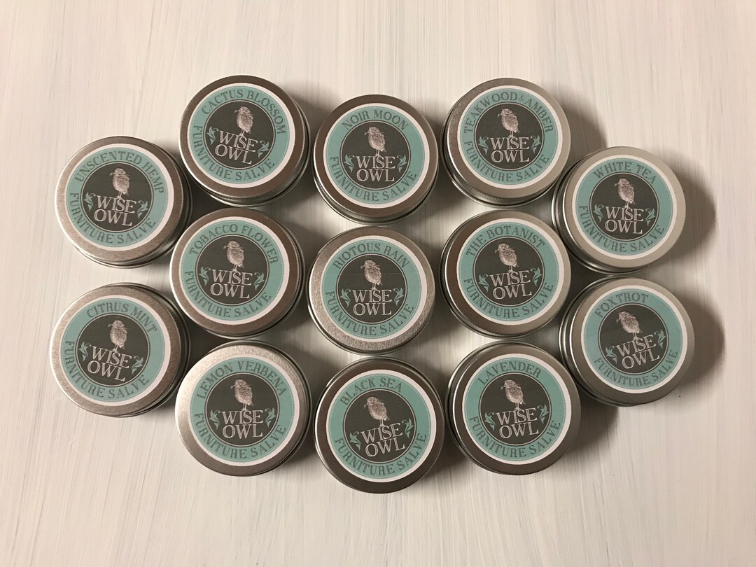 SALVE SAMPLE SIZE Furniture Salves 1oz Wise Owl Salve Furniture Sealer