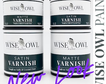 Wise Owl Varnish Matte and Satin Finish