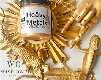 Gold Dust Metallic Gilding Paint - Wise Owl