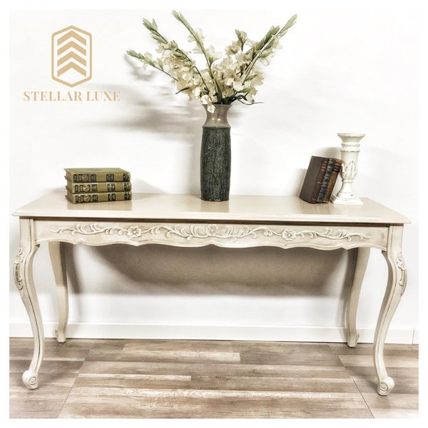 SOLD - Shabby Chic sofa table or entry table