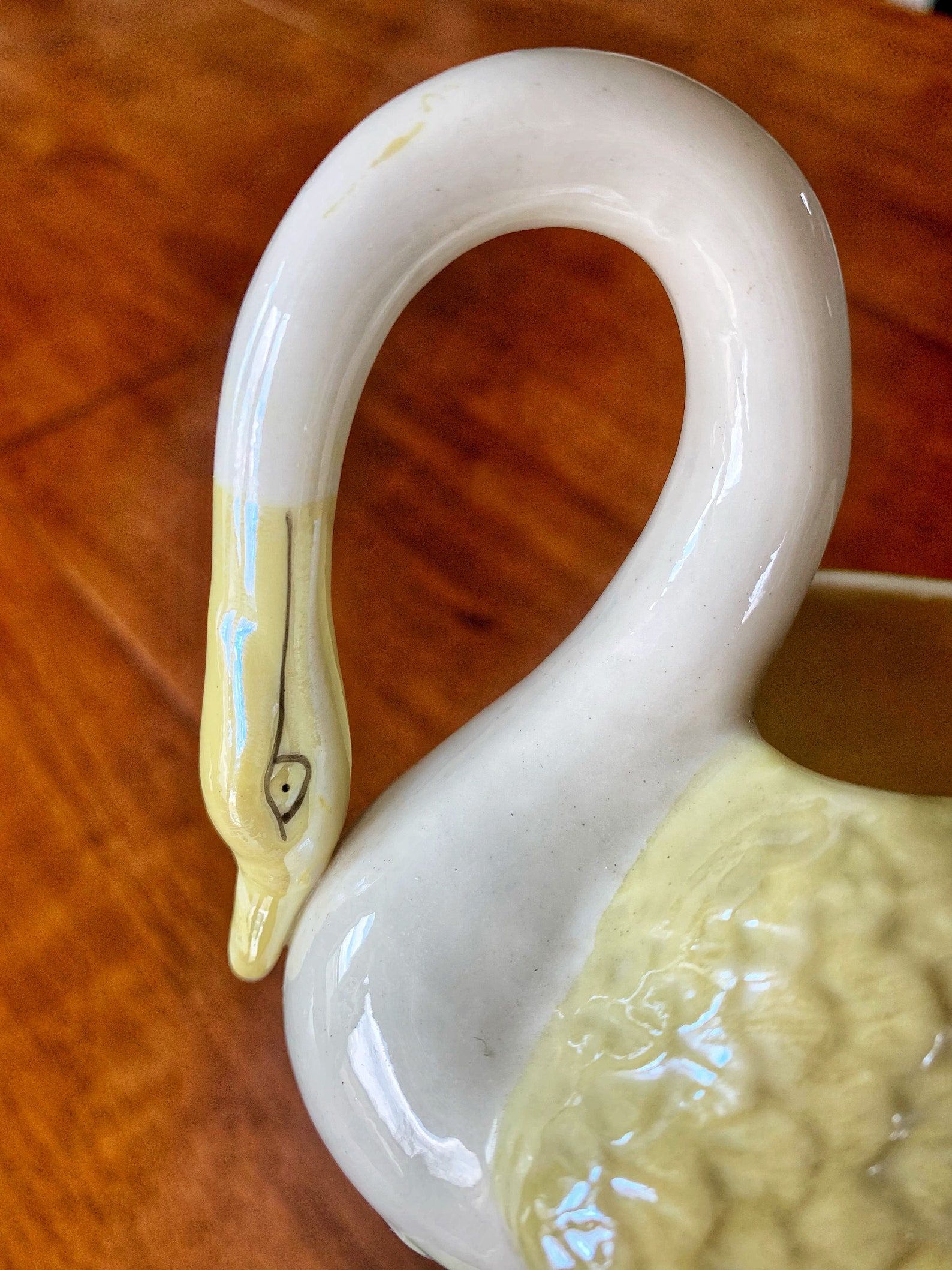 Vintage Belleek Swan Gravy/sauce/creamer 6th Green Mark Etsy
