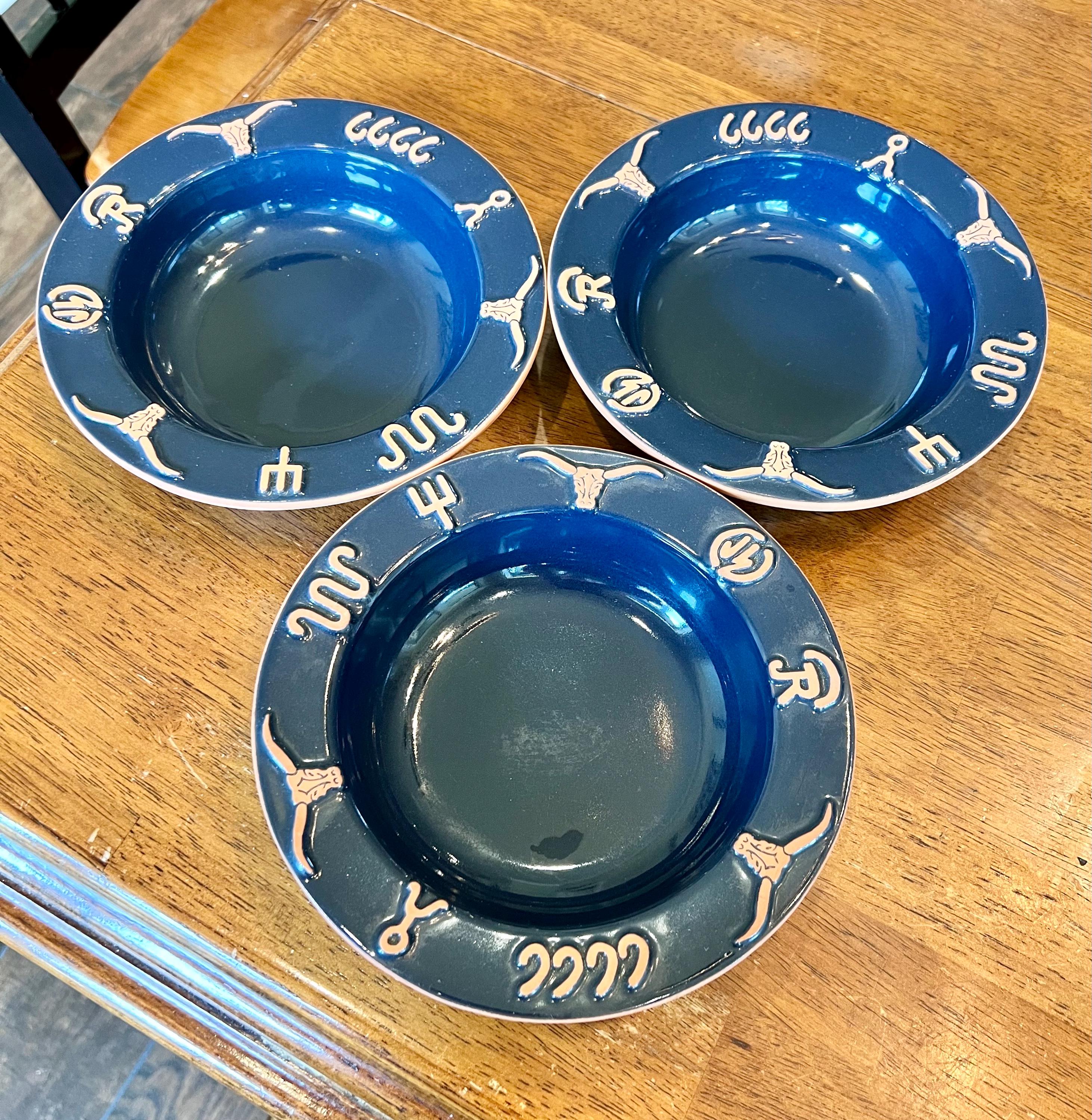 Modern Ranch Style Plates Western Dinnerware & Tableware Dish Sets