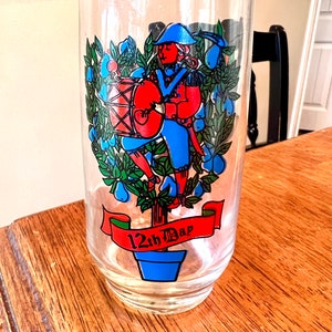 Twelve 12 Days Of Christmas Glass Holiday 12th Day Drummer Drumming Replacement