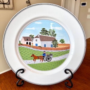 Villeroy & Boch Design Naif 10 1/2&quot; Dinner Plate Laplau Going To Market