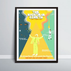 The Nightman Cometh poster PDF print! It&#39;s always sunny in philadelphia digital illustration-wall art-Danny danny devito-dayman- US comdey.