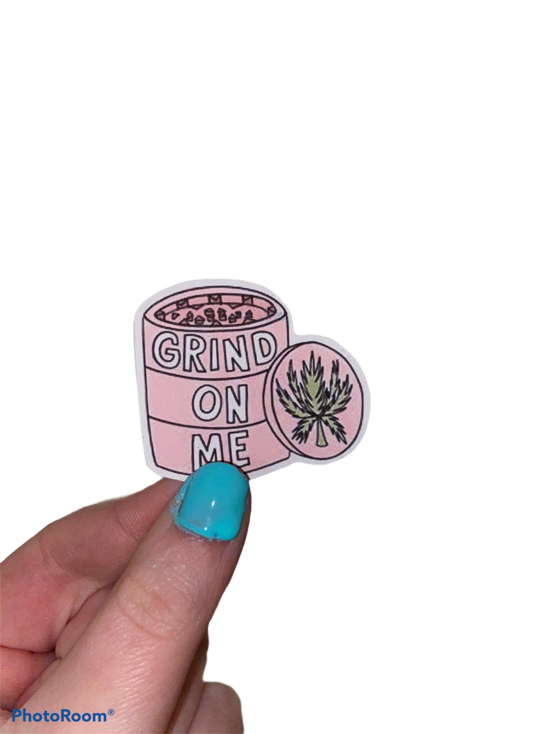 Girly Stoner Stickers Stoner Girl Sticker Weed stickers Etsy