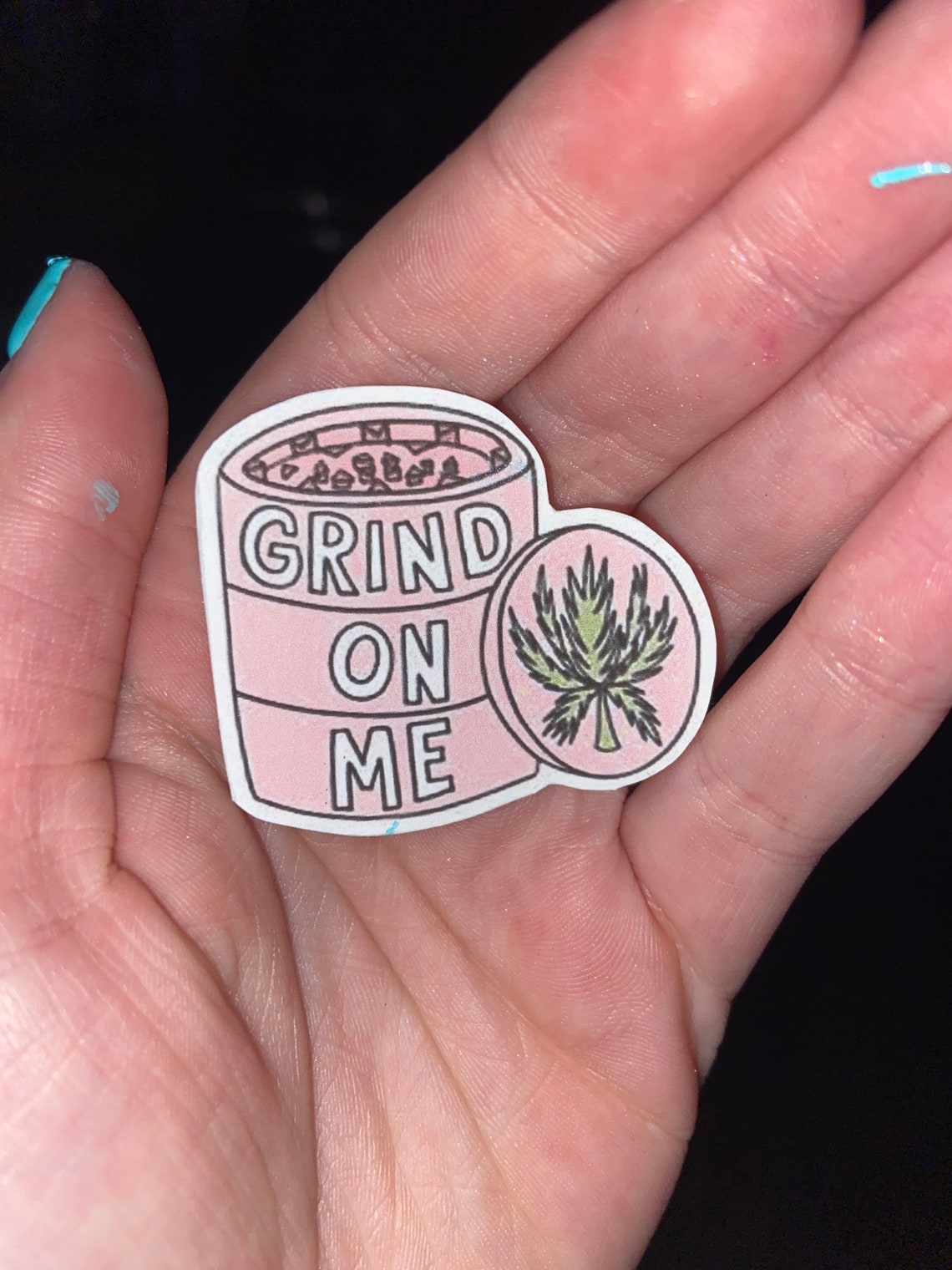 Girly Stoner Stickers Stoner Girl Sticker Weed Stickers Etsy