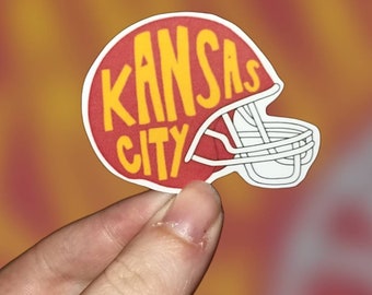 Andy Reid VINYL DECAL Kansas City Chiefs bumper sticker KC football Andy Reid VINYL DECAL Kansas City Chiefs bumper sticker KC football