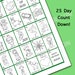 Christmas Story Advent Coloring Calendar: Bible Character & Verse 25 ...