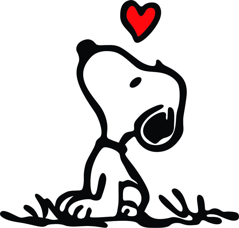 Snoopy SVG JPG and More for Cricut and Silhouette Charlie | Etsy