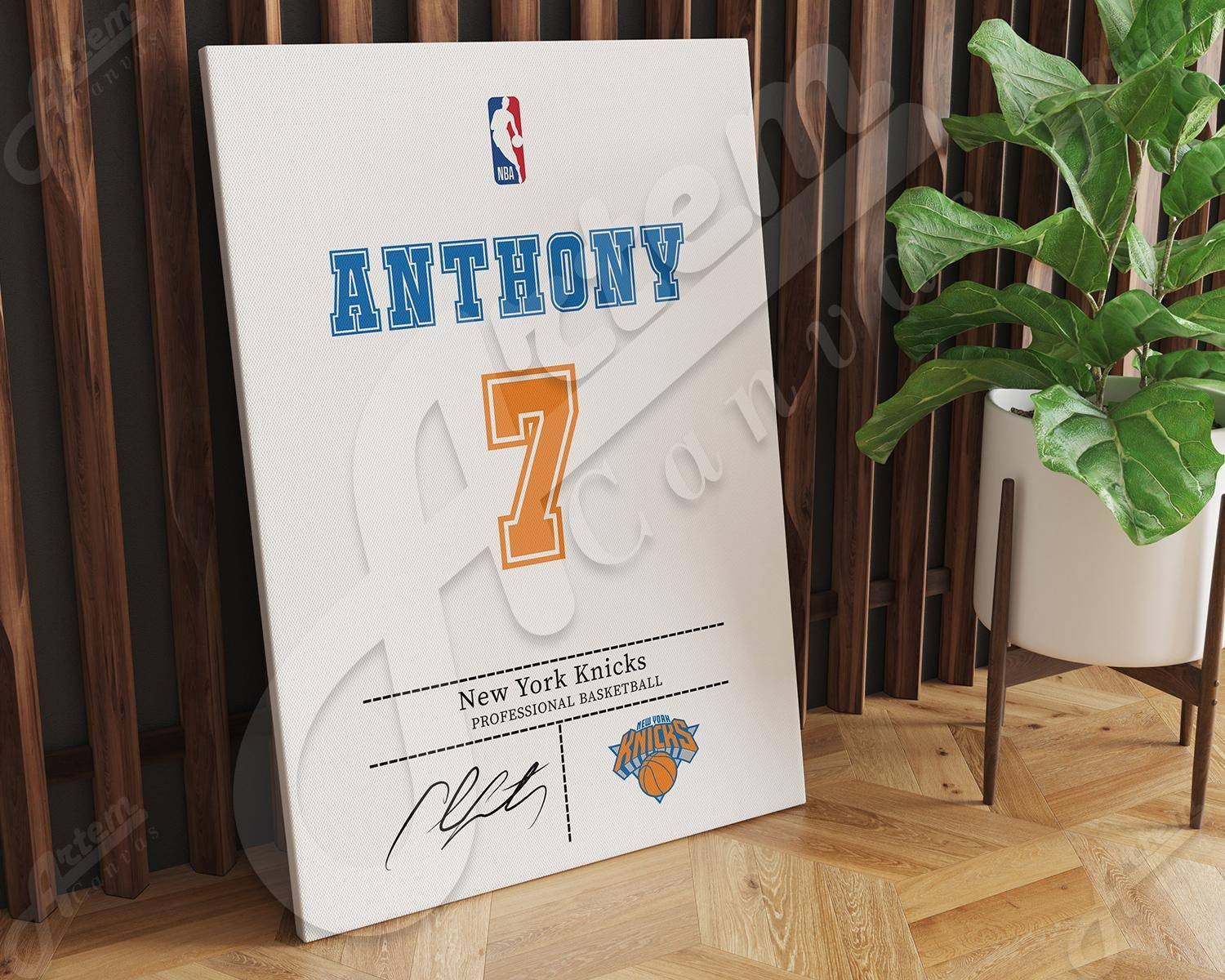 100% Authentic Adidas New York Knicks Carmelo Anthony Jersey Size XL