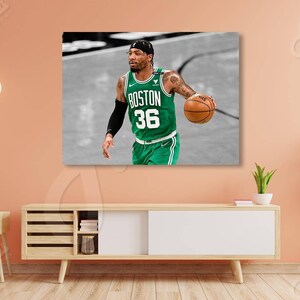 Marcus Smart Basketball Paper Poster Celtics - Marcus Smart - Posters and  Art Prints